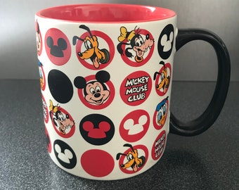 ディズニー ミッキーマウスクラブ マグカップ ミッキーマウス アイコン パターン