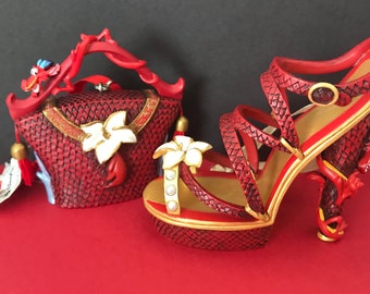 Disney Mushu Mulan Shoe Handbag Ornaments