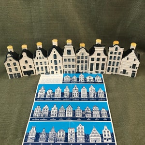 KLM Delft Blue House KLM Old Dutch Houses KLM Miniature Dutch Canal Houses