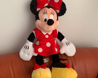 Authentic Original Disney Parks Disney Minnie Mouse Plush Toys 20''