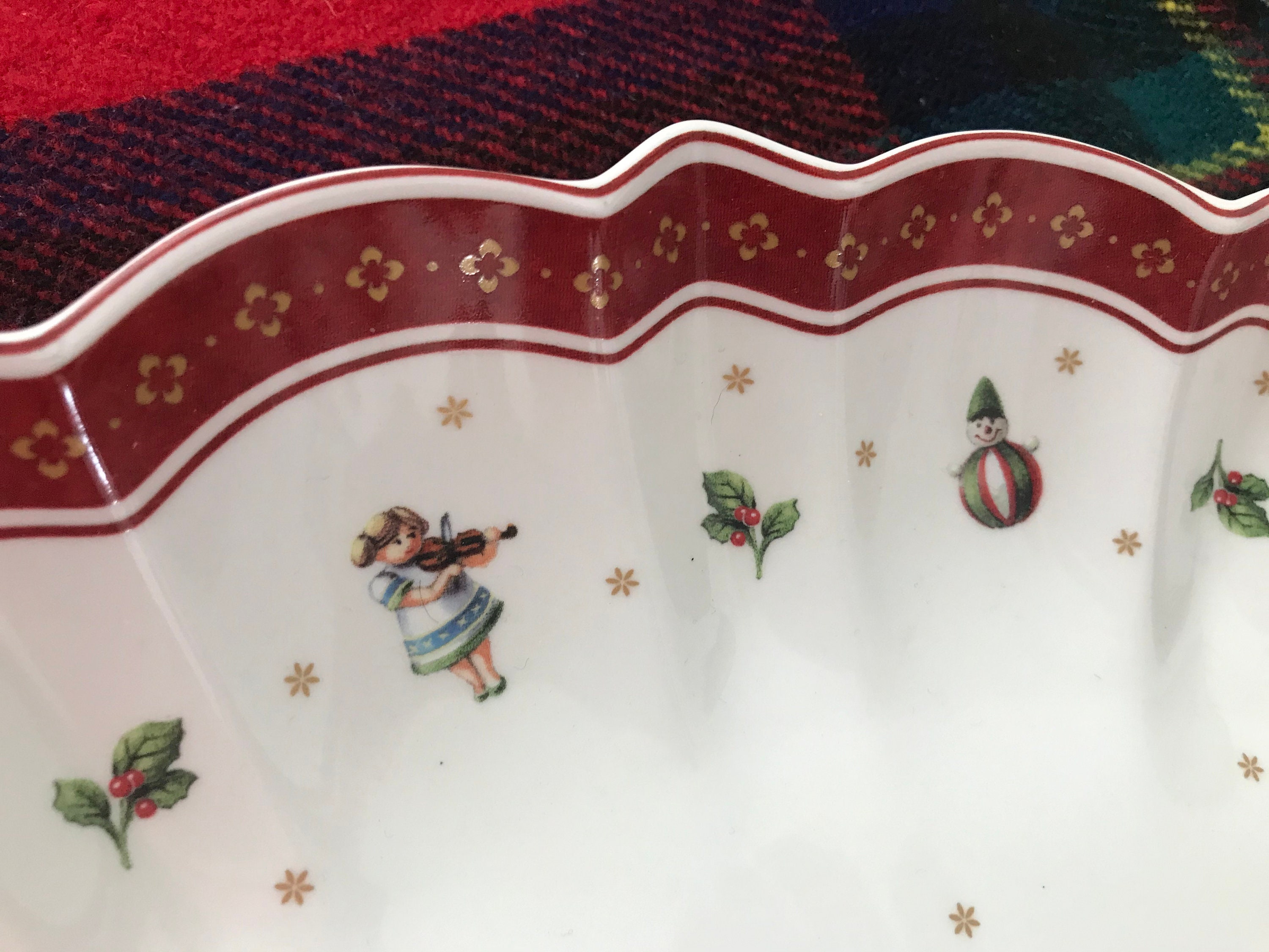 Villeroy & Boch Toy's Delight Christmas Tree Scalloped Etsy