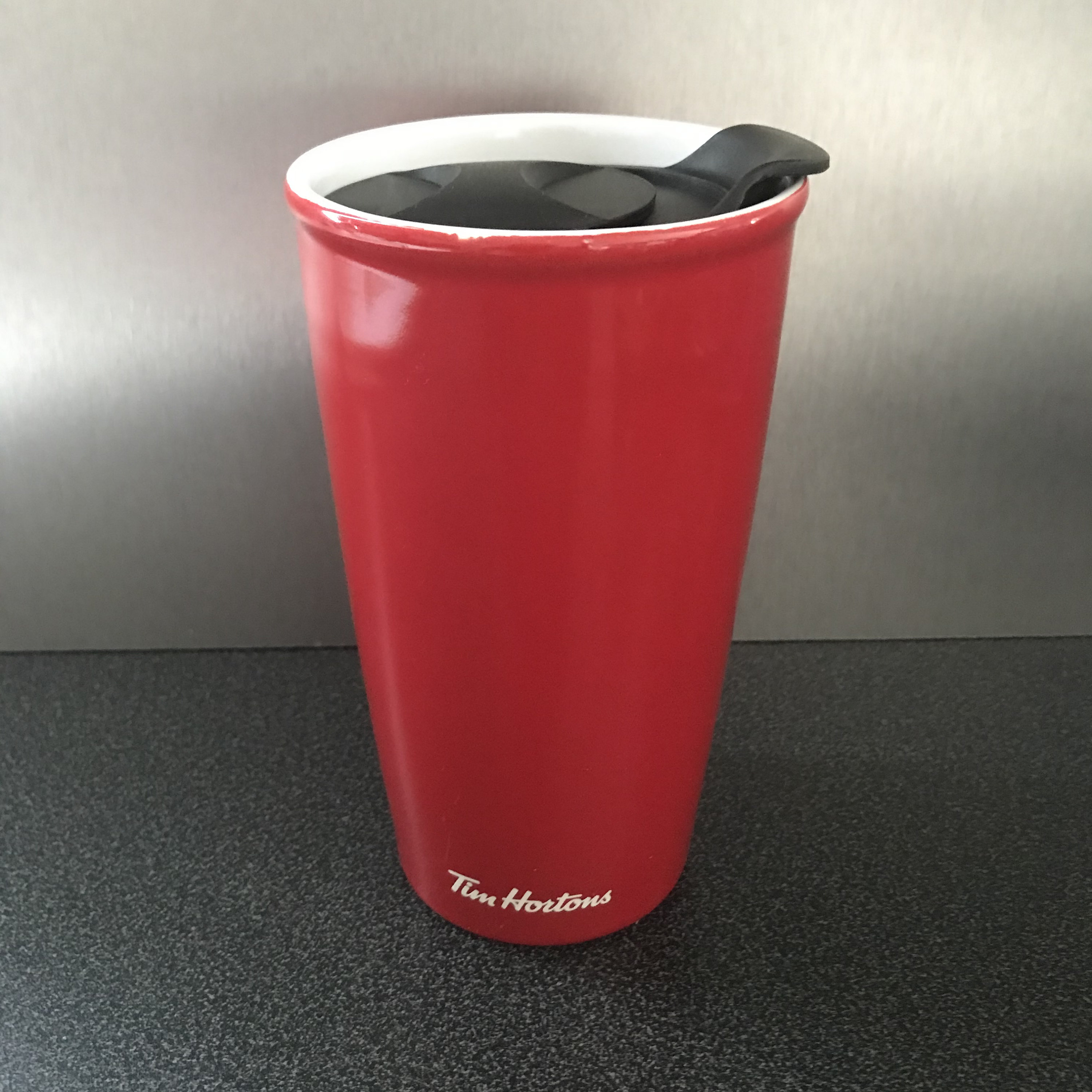 Tim Hortons Thermo-Serve 20 oz Coffee Tumbler Travel Mug Canada Geese Made  USA