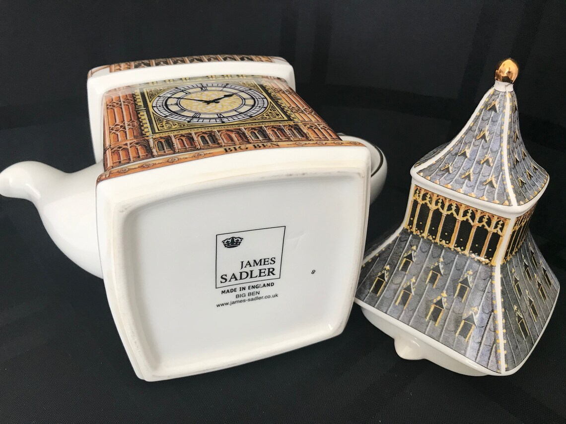 Sadler Teapot Big Ben London Landmarks Collection Made in Etsy