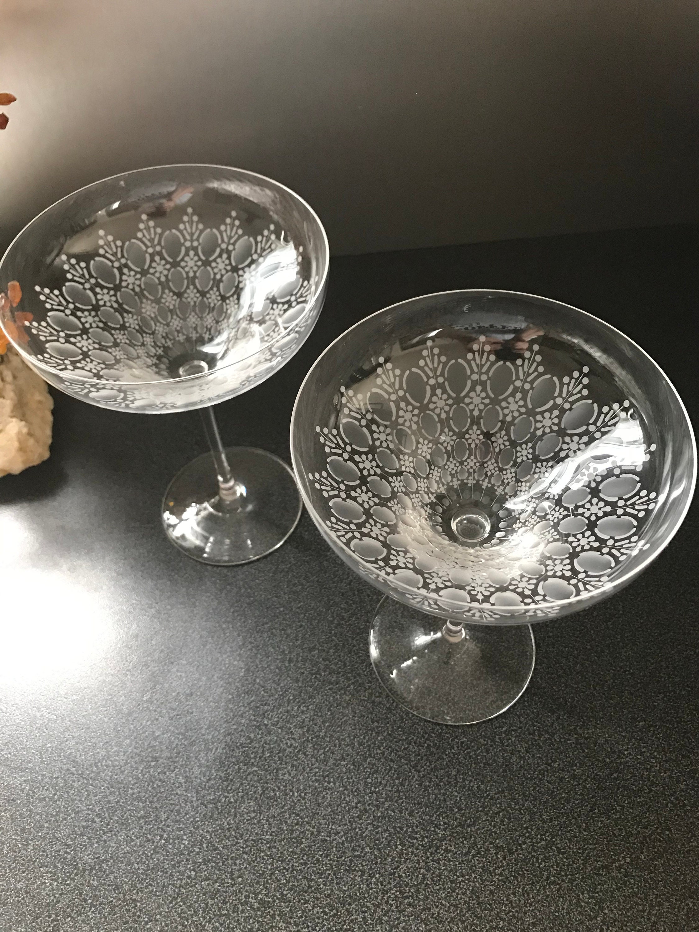 Rosenthal Champagne/tall Sherbet Motif Romance II Studio Linie