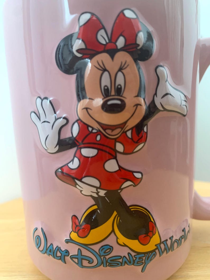 Walt Disney World Minnie Mouse 3D Coffee Mug 14 oz image 4