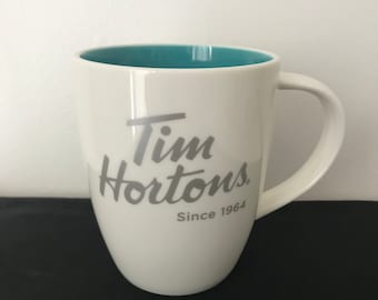 Tim Hortons Coffee Mug Blue  #014 Limited Edition