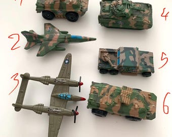 Galoob Toys Micro Machines Military Set of 6 1990s - Etsy