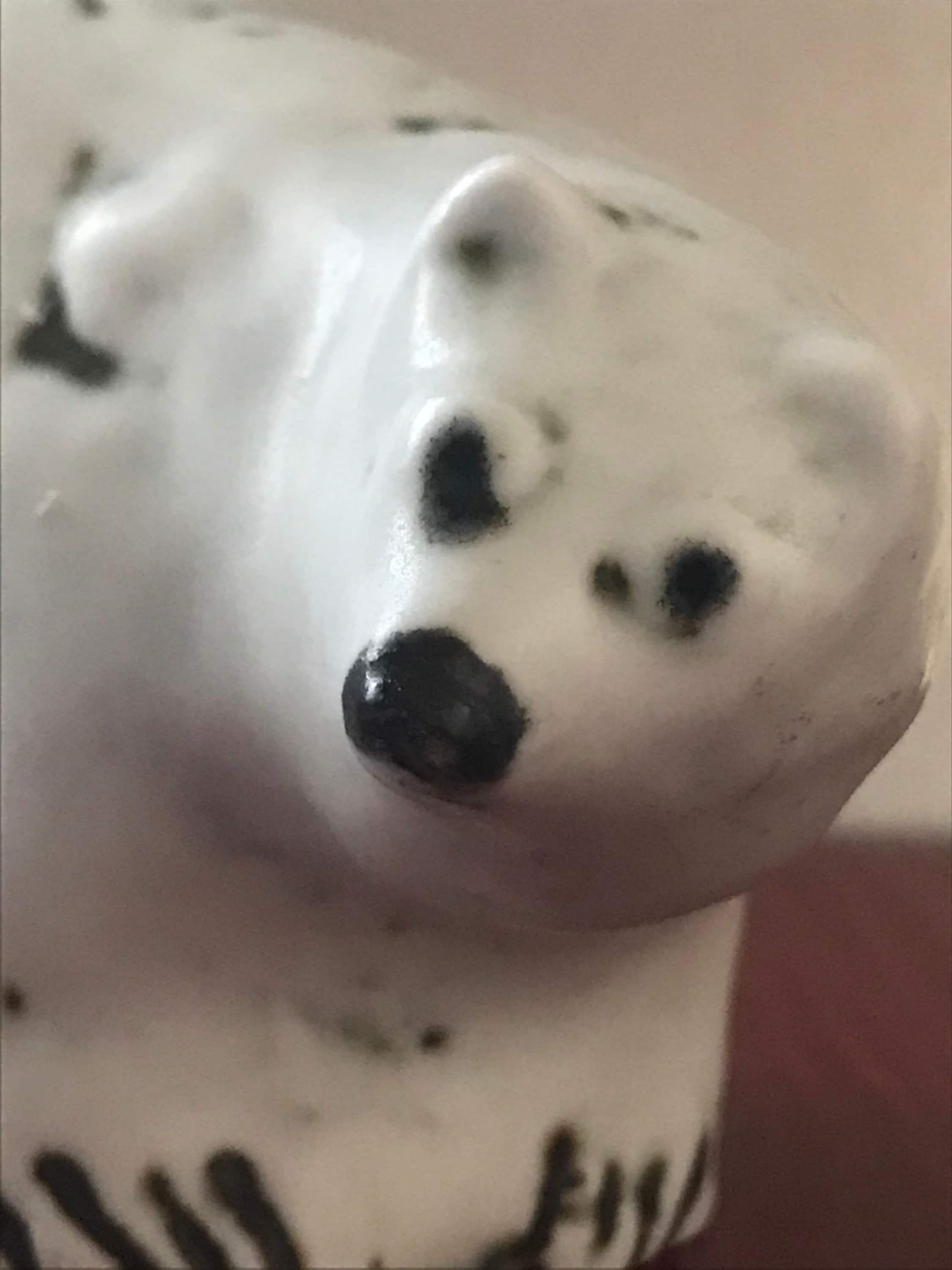 Henrik Allert Polar Bear Ceramic Figurine for Pentik Finland Henrik Allert Polar Bear Ceramic Figurine for Pentik Finland