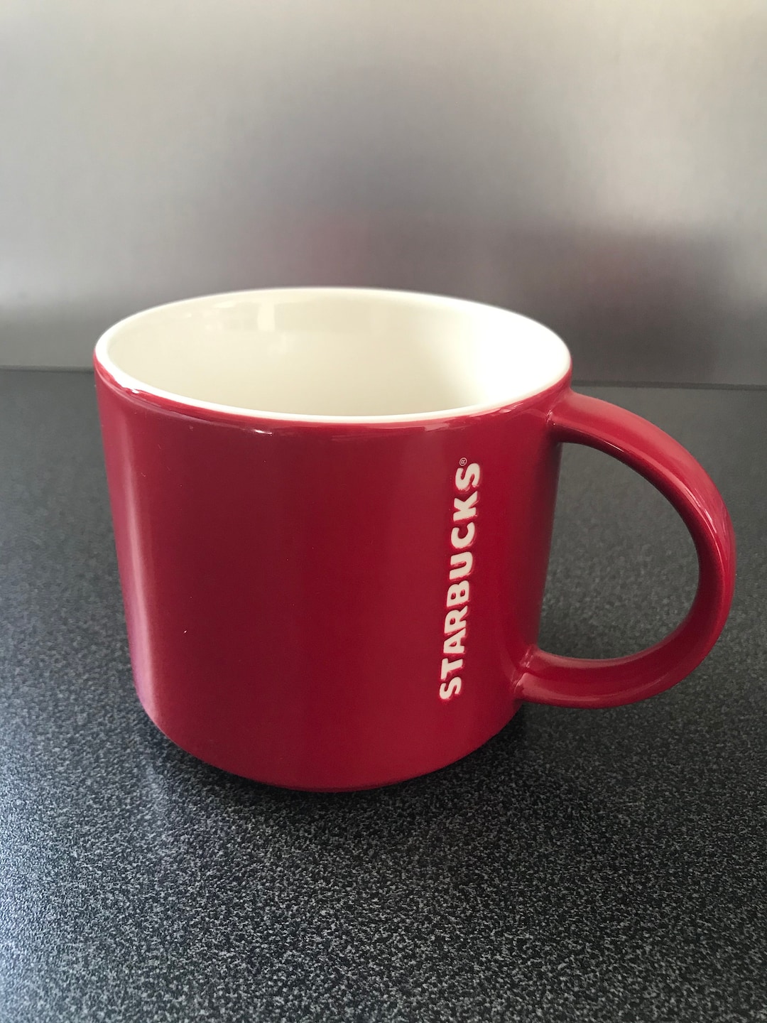 Starbucks Etched Red Coffee Mug New Bone China 2 Mugs Etsy