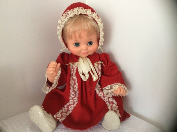 Reliable Chubby Doll 21" Tall Vintage 1970's