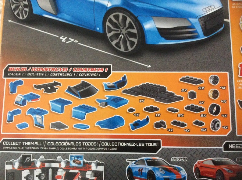 mega bloks need for speed audi r8