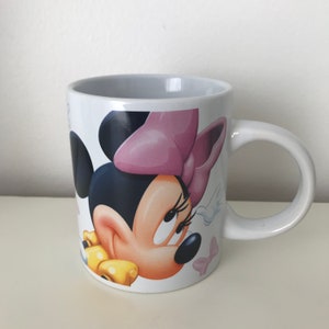 Jerry Leigh Disney Mickey Mouse Minnie Mouse Full Face 2-Pack Mugs 11oz
