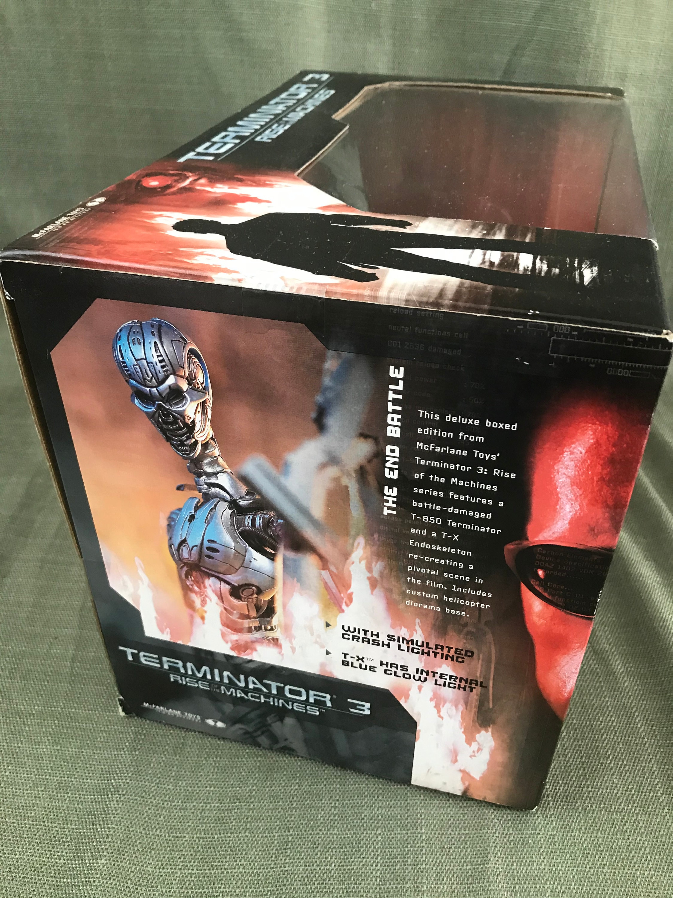 Terminator 3 Rise of the Machines the End Battle Action Figurines