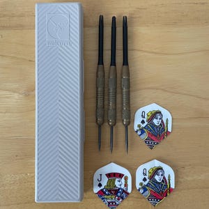 Unicorn Brass Darts 22g in box , Made in UK