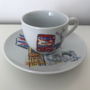 TCM London Espresso Cup and Saucer Limited-Edition Made in Germany