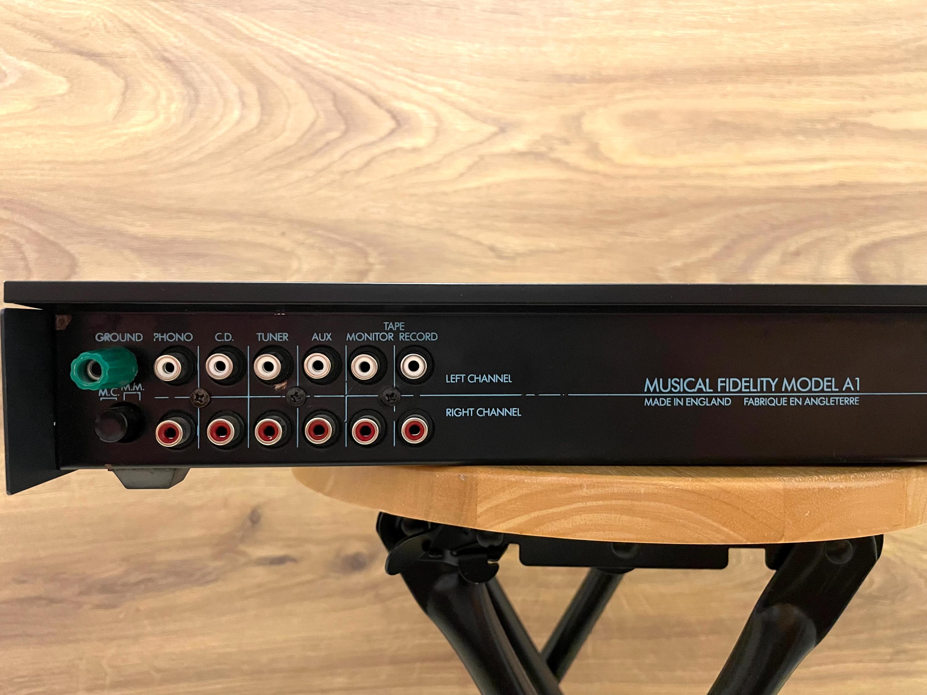 Hd-5】 MUSICAL FIDELITY A1.20 SPECIAL LIMITED プリメインアンプ 音 