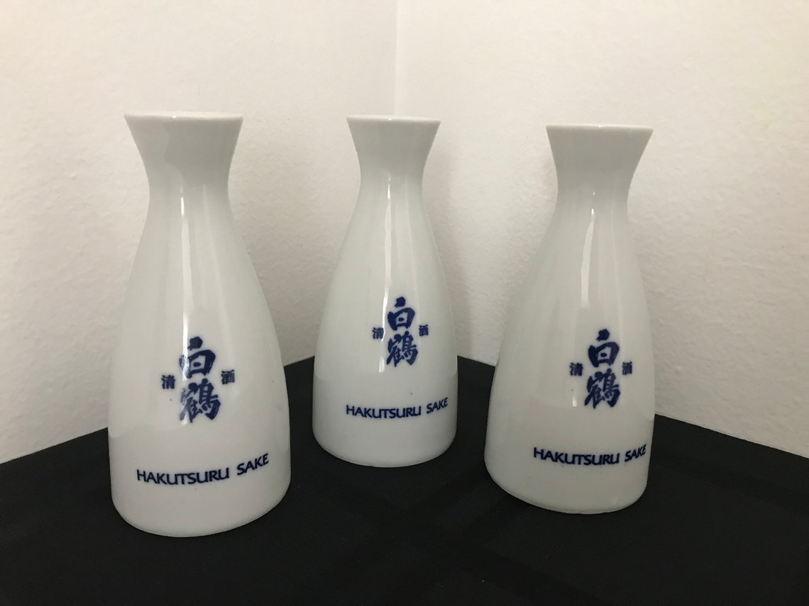 Set di sake giapponese Hakutsuru di 3 bottiglie Etsy
