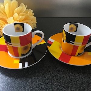 Könitz espresso demitasse kop en schotel set van 2, Duitsland