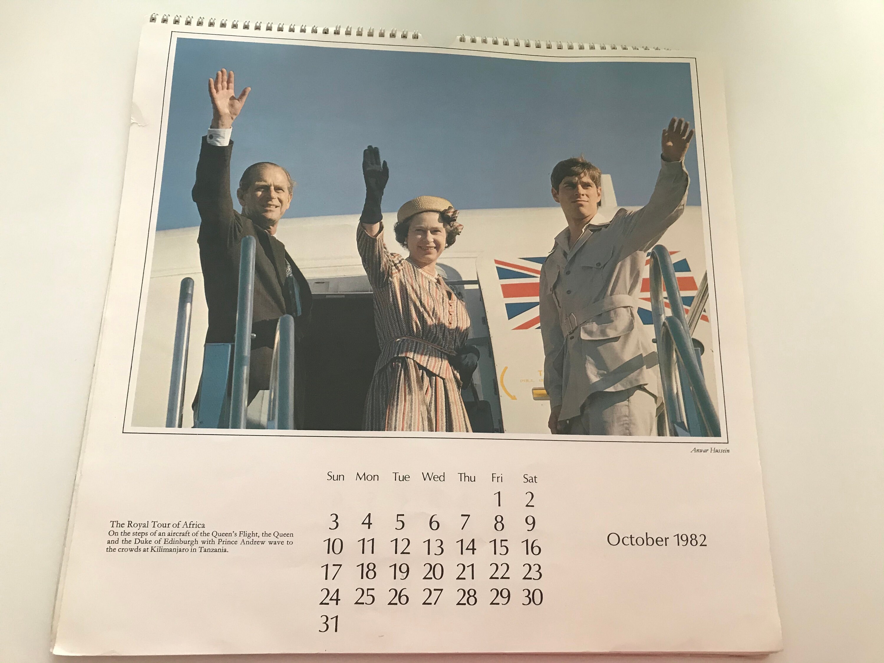 The Royal Year Calendar 1982 - Etsy