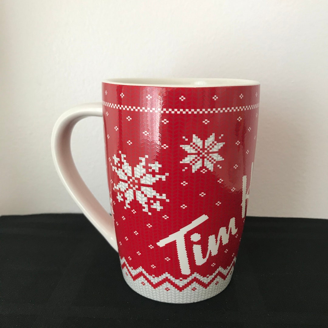 Tim Hortons Christmas Warm Wishes Coffee Mug Limited Edition 015 Etsy