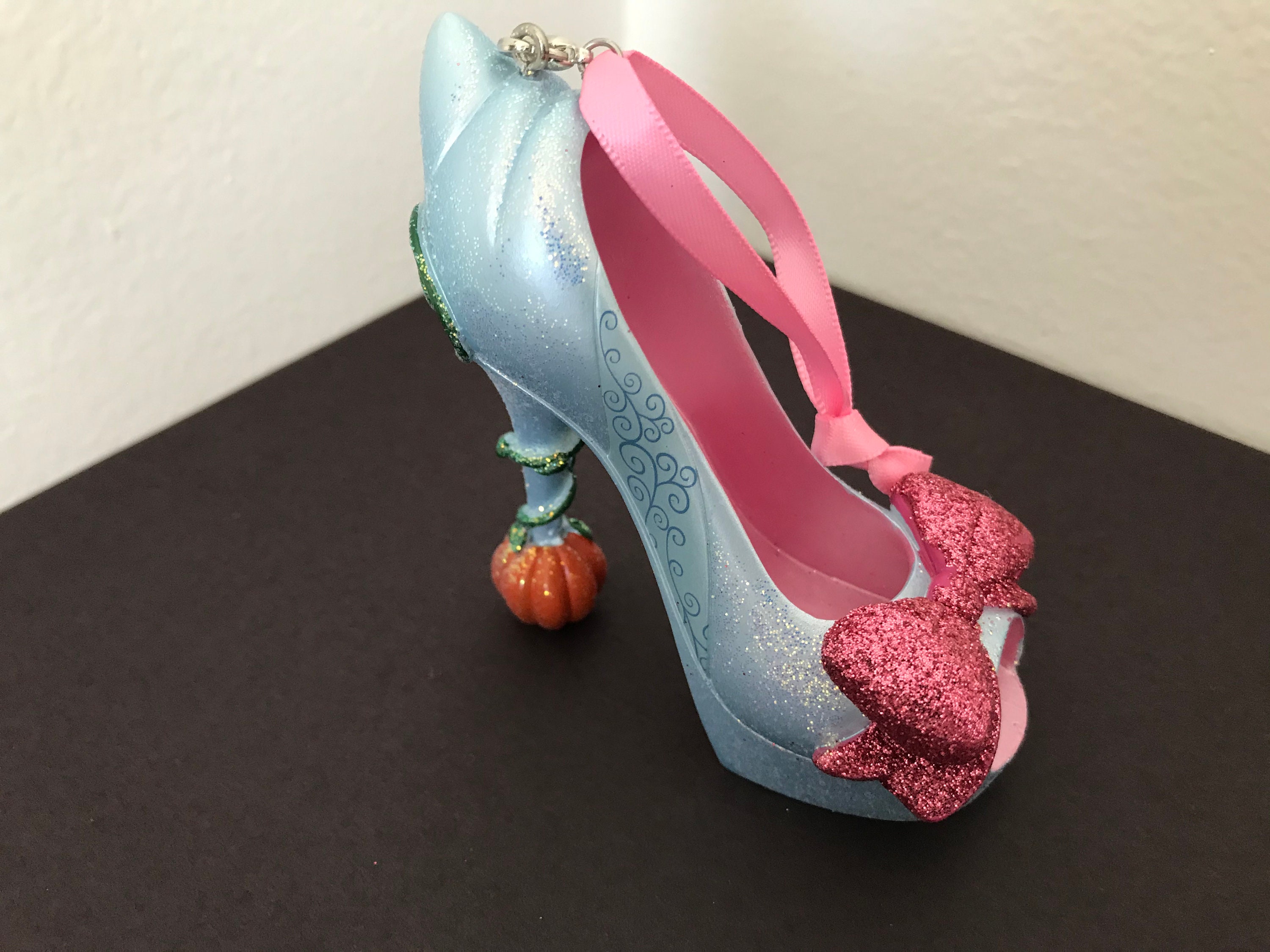 Cinderella Fairy Godmother Shoe Ornament Disney Parks - Etsy