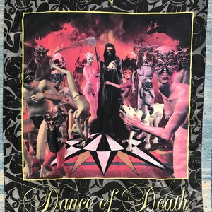 Iron Maiden Dance Of Death Banner Flag Original 2004 Made in Italy image 2