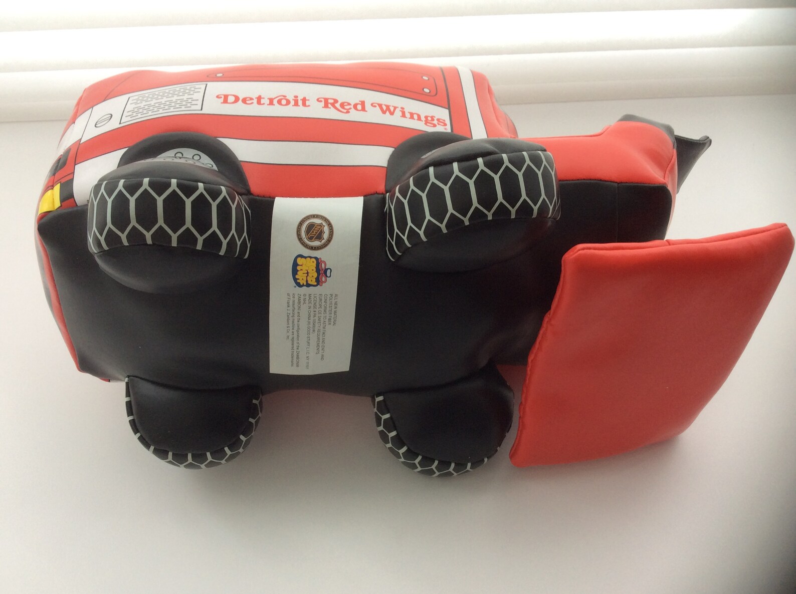 NHL Detroit Red Wings Plush Zamboni Toy Etsy