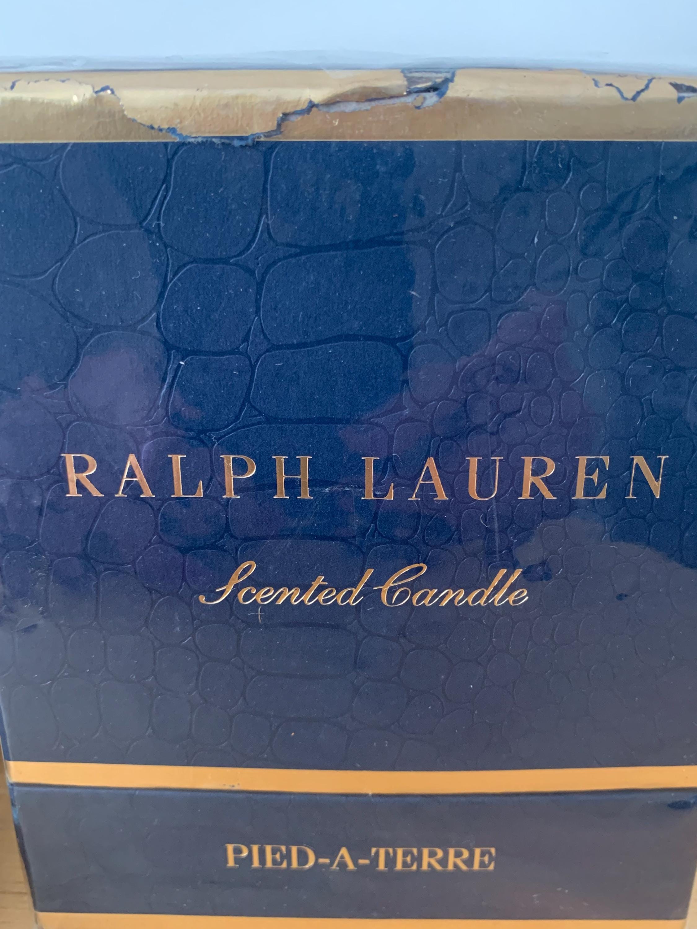 Vintage Ralph Lauren Pied-a-terre Scented Wax Candle - Etsy New 