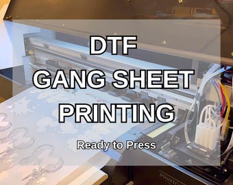 Custom DTF Transfers ready for press, DTF Gang Sheet for Shirts, Wholesale DTF Prints, Direct to Film Transfer, Personalized Bulk Dtf Sheets