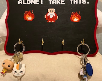 Dangerous to go along Key Hanger | Zelda inspired