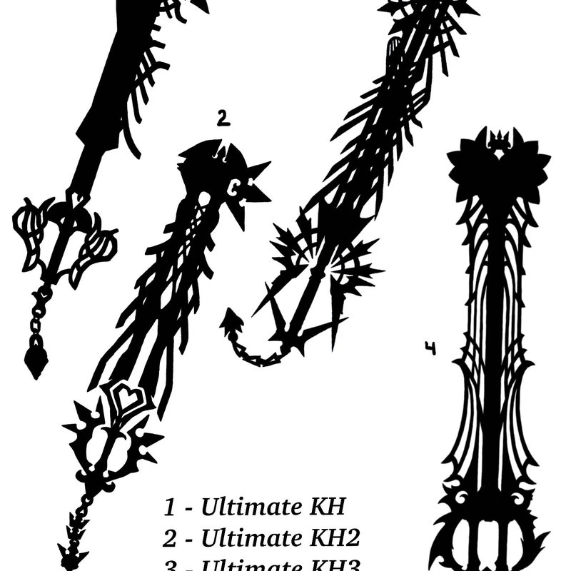 Custom Keyblade - Etsy