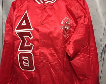Delta Sigma Theta, Satin bomber baseball jackets