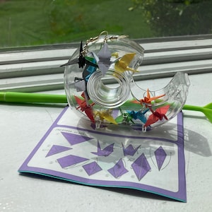 Origami Crane earrings