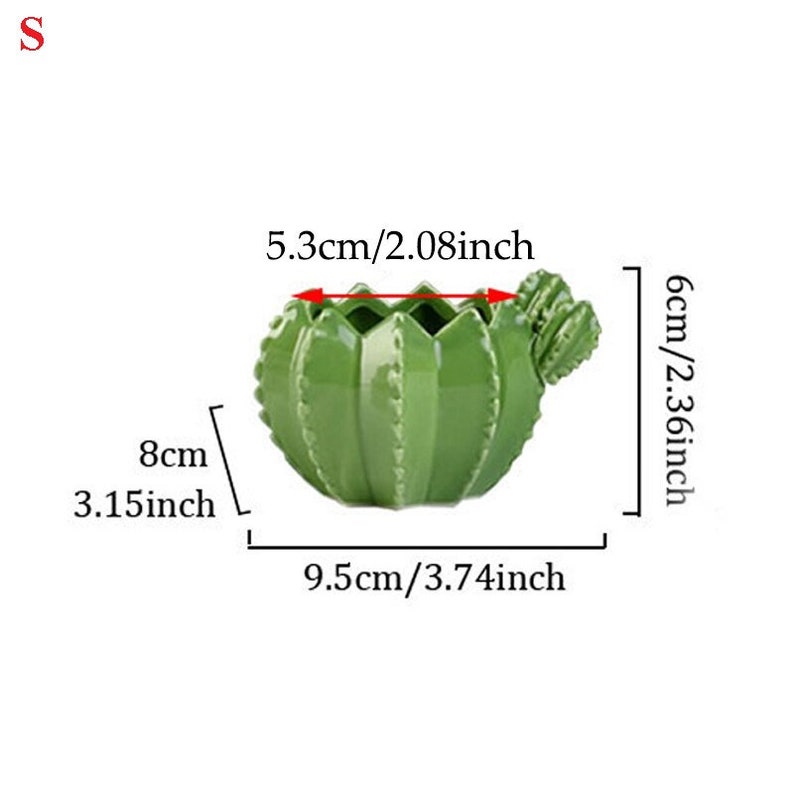 Creative Sculpture Crafts Succulents Plant Pot Balcony Flower Pot Cactus Ceramic Planter