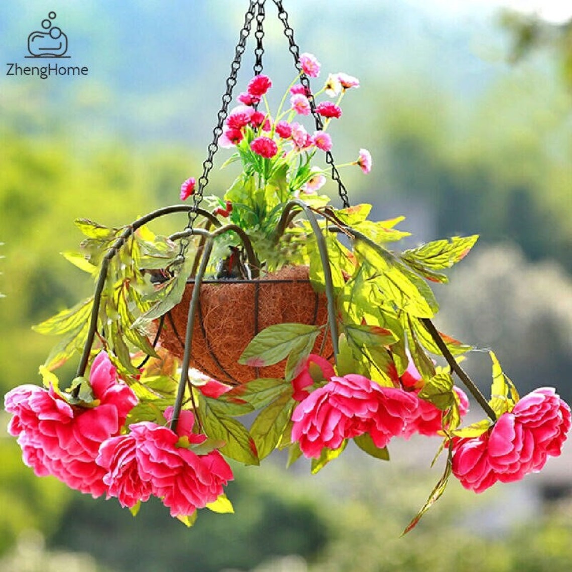 Handmade Wicker Rattan Flower Planter / Wall Plant Basket For Etsy