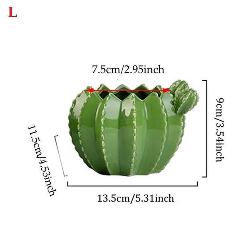 Creative Sculpture Crafts Succulents Plant Pot Balcony Flower Pot Cactus Ceramic Planter