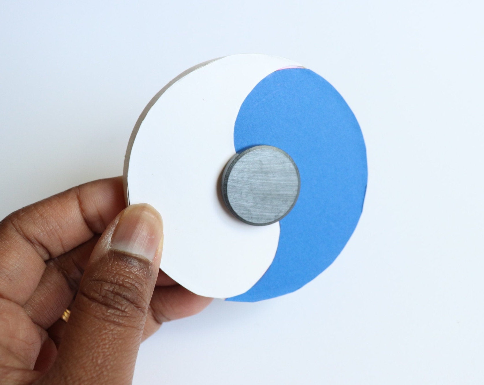 Quilled Art Yin Yang Fridge Unique Gift love Gifthandmade