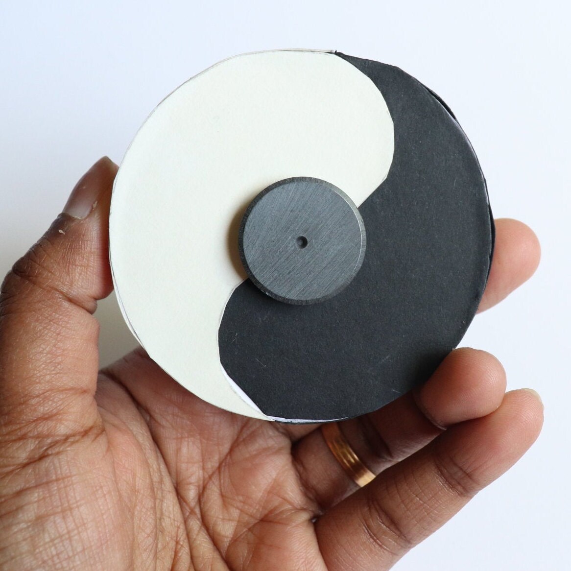 Quilled Art Yin Yang Fridge Unique Gift love Gifthandmade