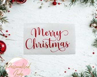 Merry Christmas Vinyl Decals Bulk Buy Bundles available!!