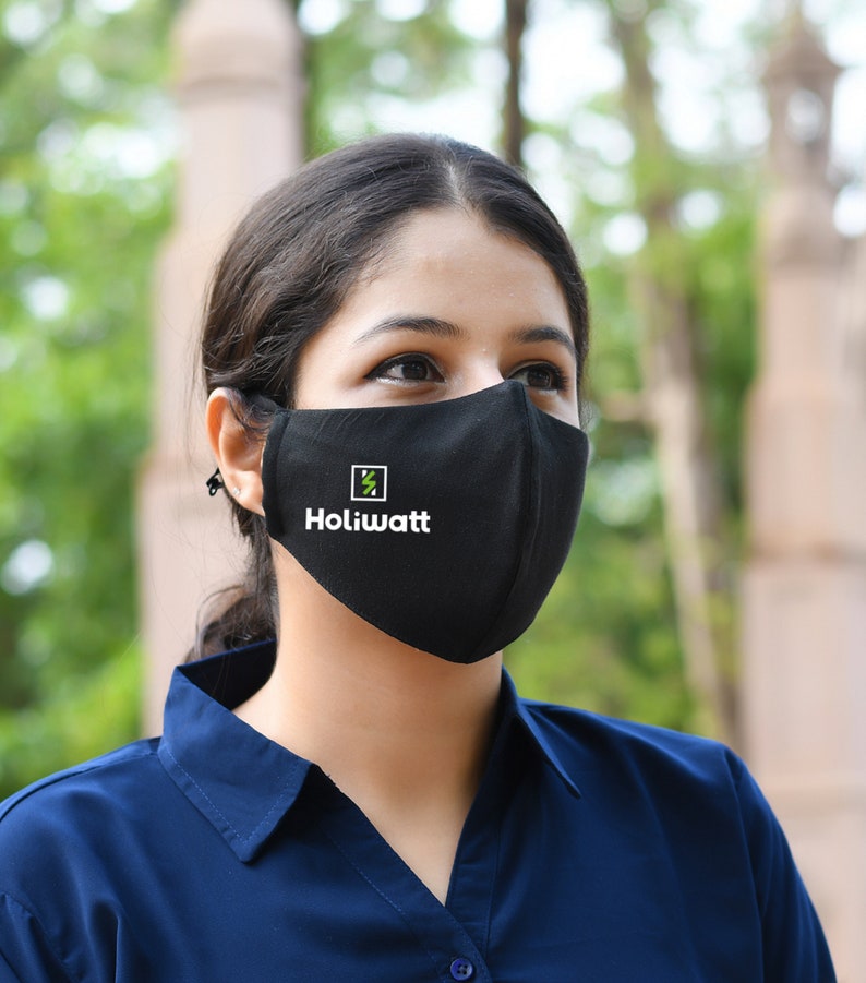 BULK CUSTOM Face Mask LOGO or Text Image Design Custom Etsy