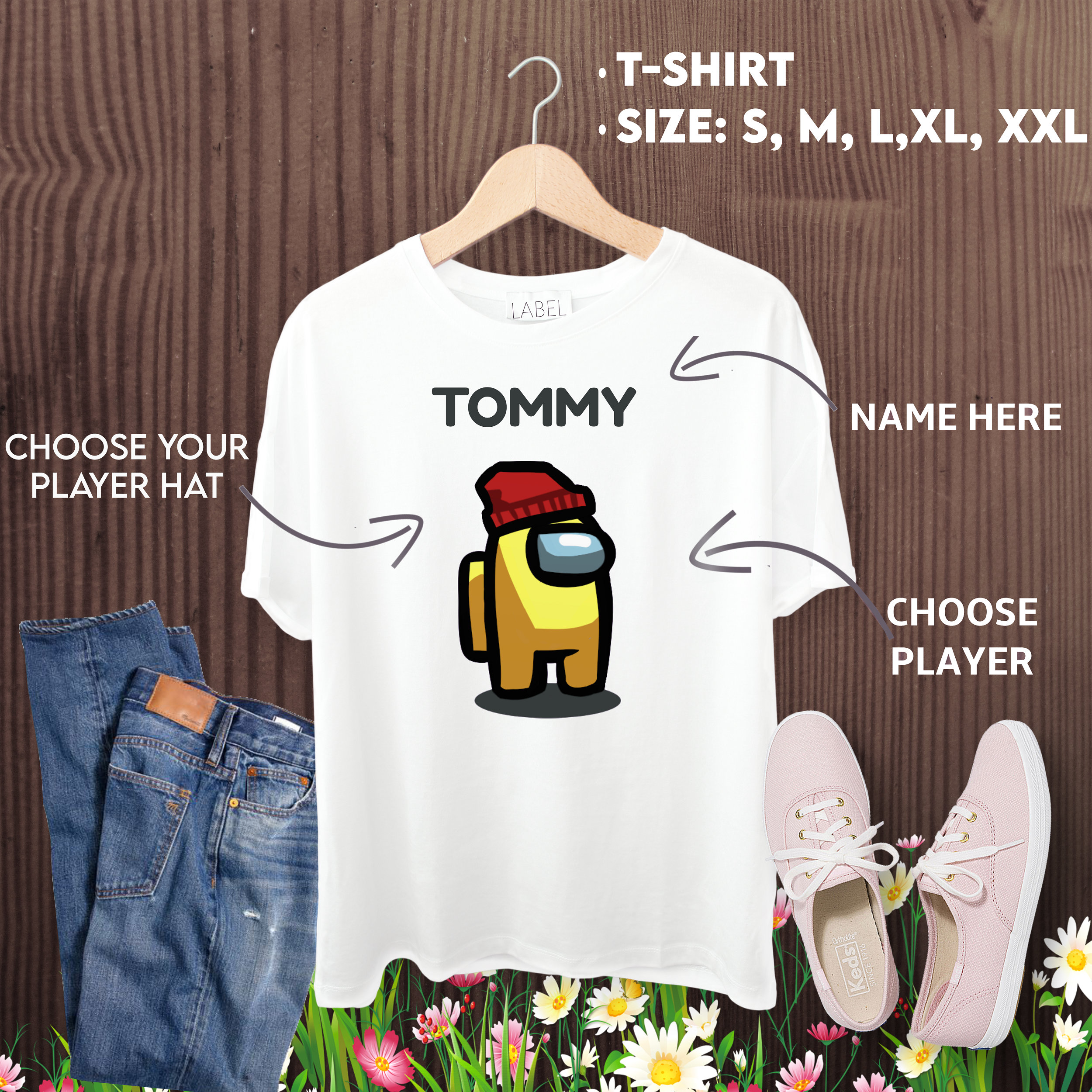 Among US Custom Shirt Custom Shirts Custom Tshirt Etsy