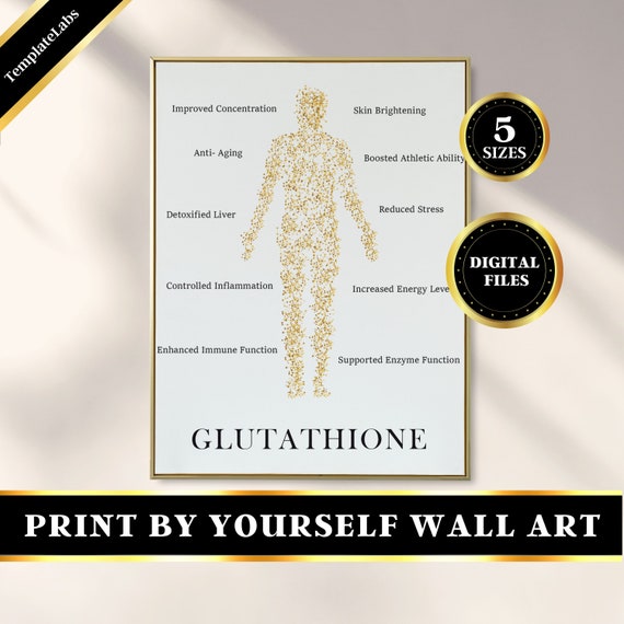 glutathione detox injection IV Therapy Poster, IV Hydration Poster, IV Infusion, Iv Drip Therapy, Iv  Hydrate, Printable Wall Art Decor, Digital Download, 5 Sizes