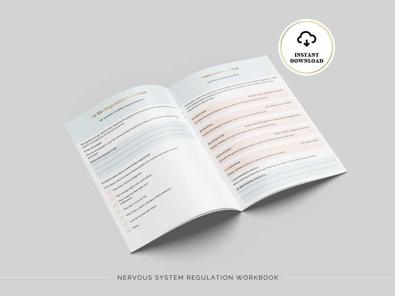 Nervous System Regulation Toolkit, Somatic Coaching Guide, Polyvagal ...