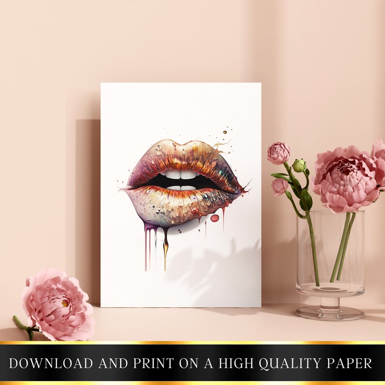 Lip Blush Poster Permanent Makeup Poster Permanent Makeup Etsy