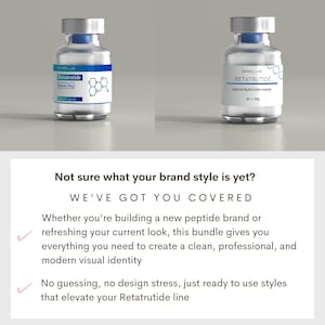 Reta Label Reta Label Template, Vial Label Template, Printable Label, Editable ...