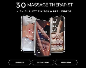 Massage Videos, Massage Instagram, Wellness Marketing, Massage Therapy, Masseuse, Tik Tok Video Templates, Videos for Reel, Instagram Videos