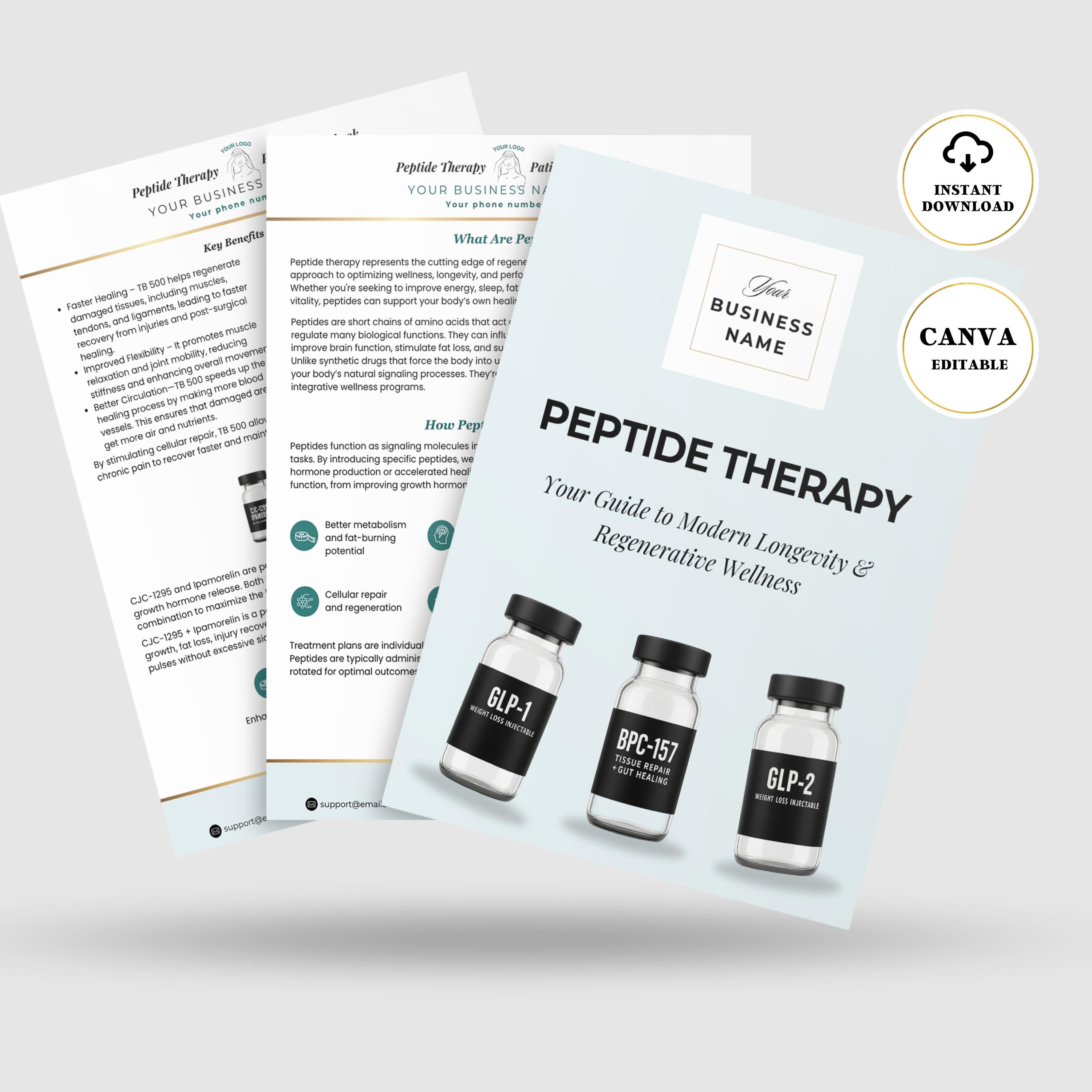 bpc 157 starting dosage Pep. Information Sheet, Product Guide, Patient Education, Ebook, P. Therapy  for Medspa Template, Cheat Book
