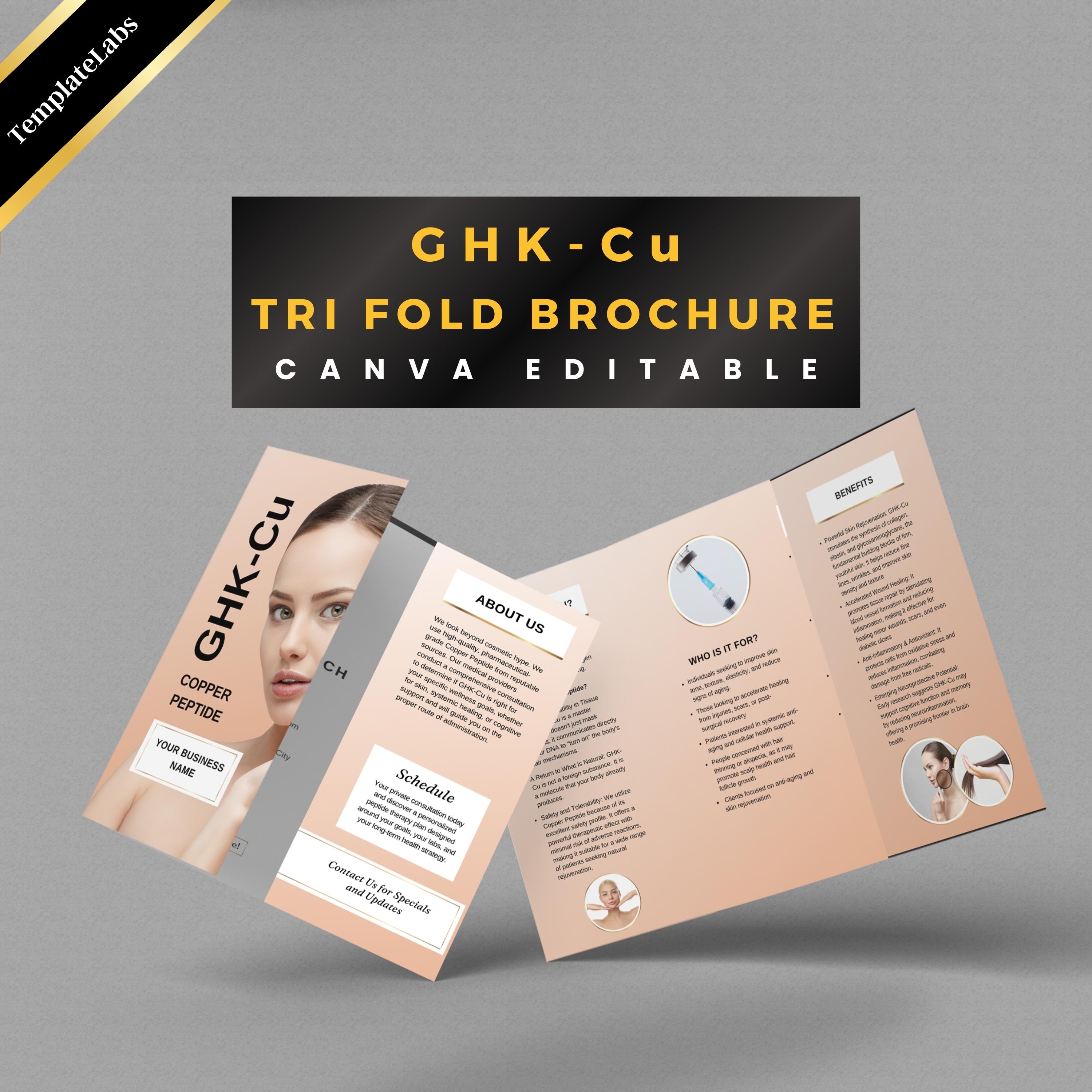 ghk cu protocol pdf GHK-Cu with Glp-1: Best Ghk-cu Trifold Brochure Template, Pep
