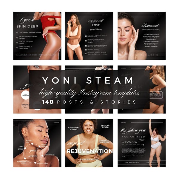 V Steam Flyer, Yonisteam, Yoni Steam, Vajacial Flyer, Social Media Flyer, Instagram Post, Editable Flyer, Instagram Content,  Canva Posts