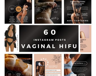Modèle HIFU, Raffermissement de la peau, Modèles de réseaux sociaux Canva, Contenu Instagram, Modèles marketing, Publications Instagram, Modèles DIY
